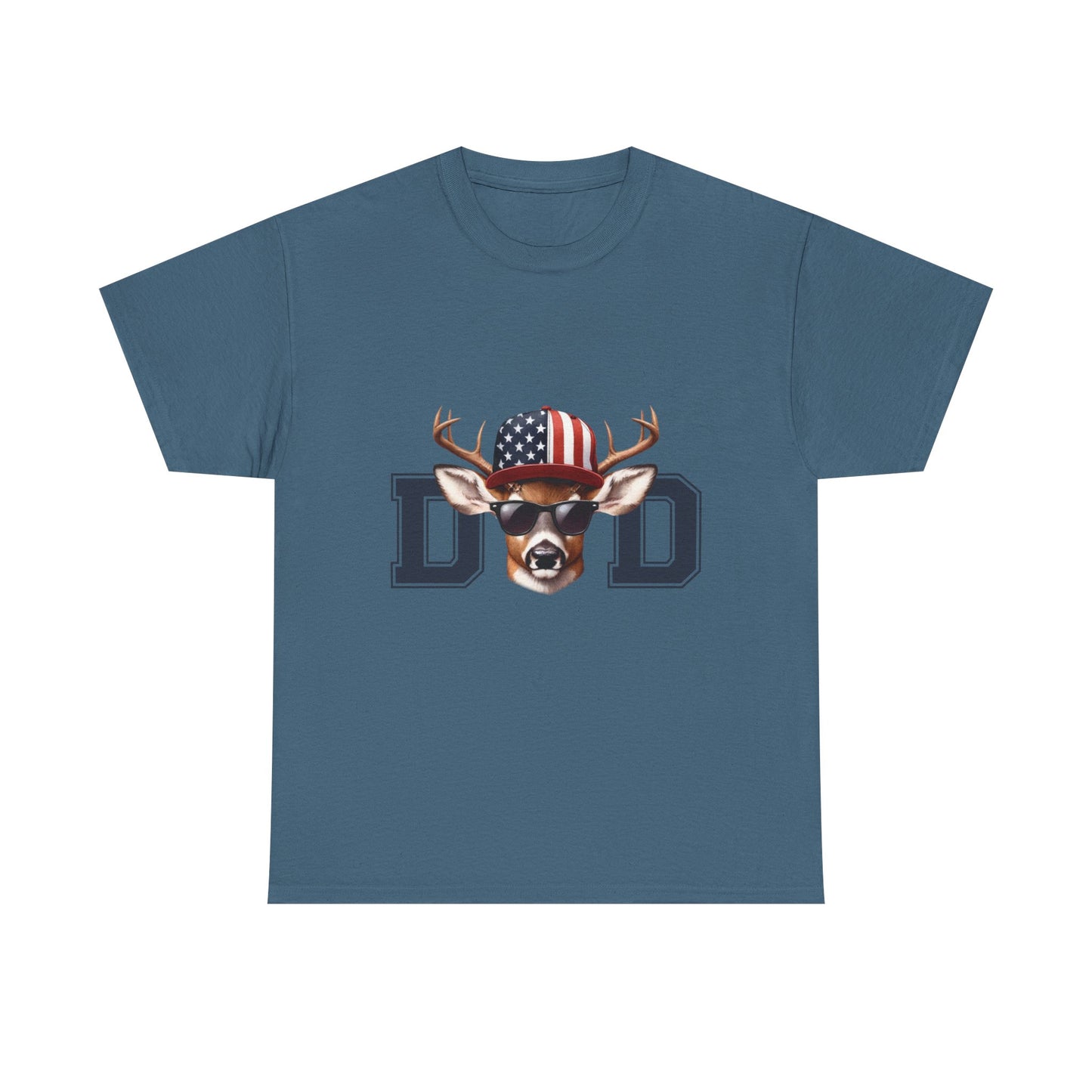 Patriotic Dad Deer Tee