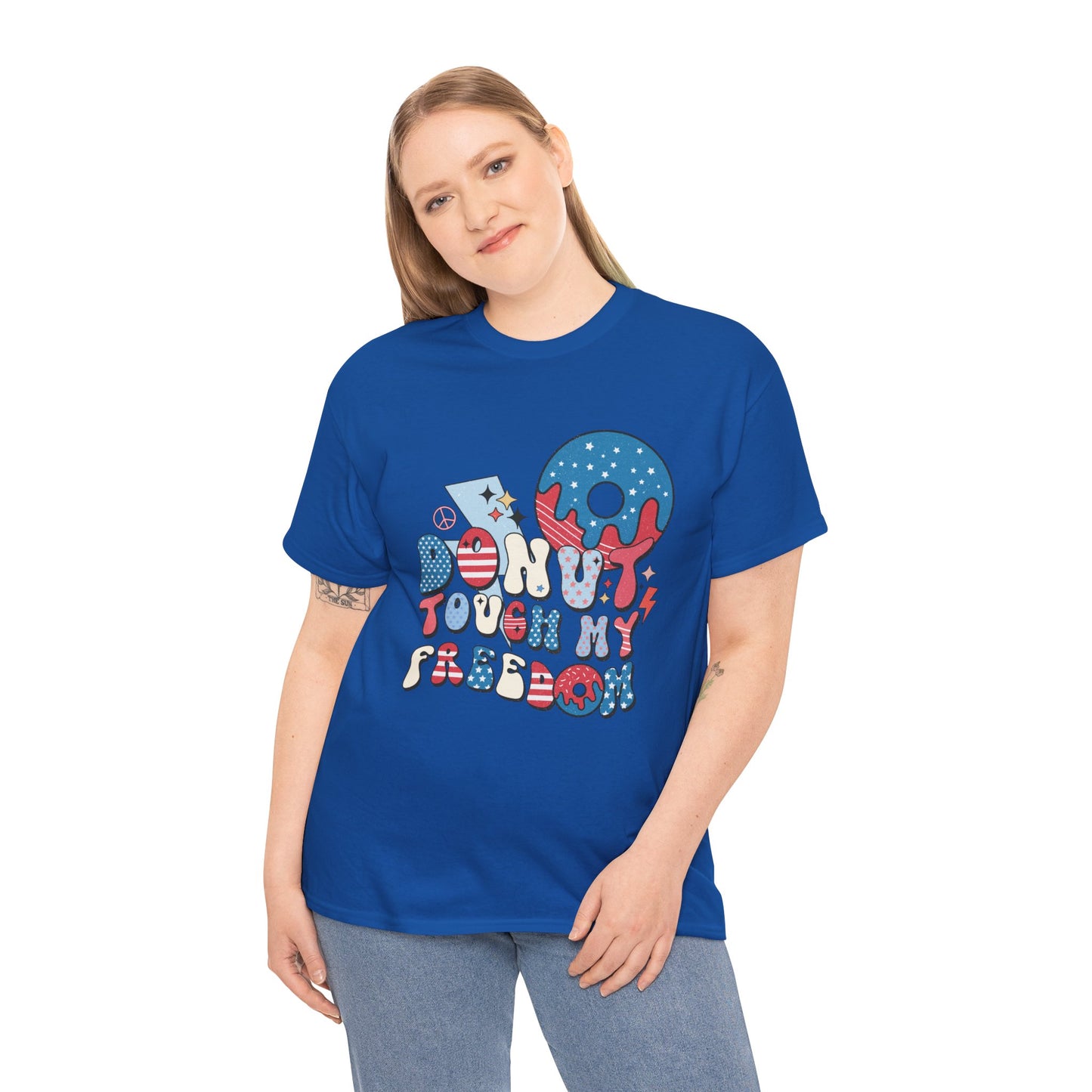 Patriotic Don't Touch My Freedom  T-shirt