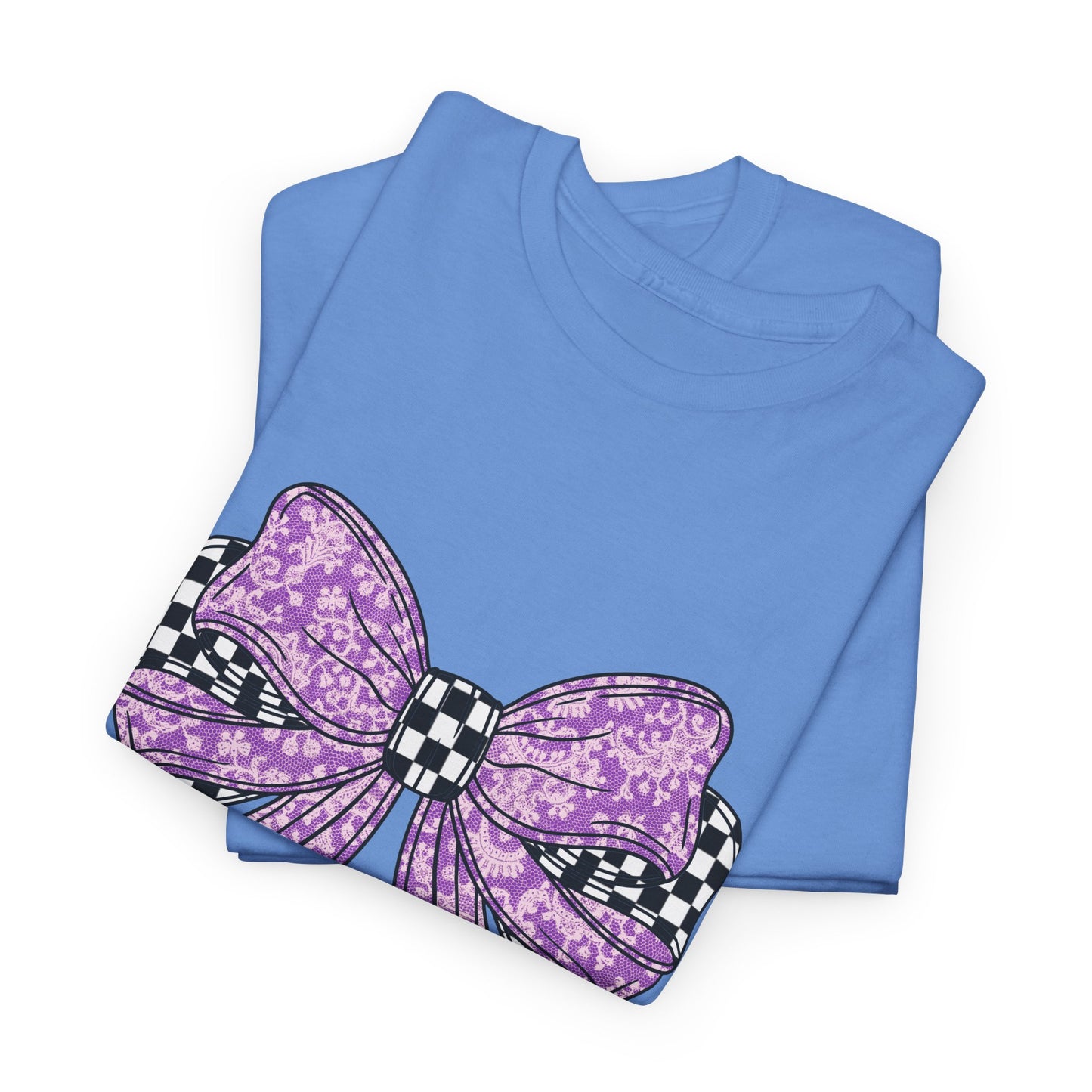 Purple Bow  Tee