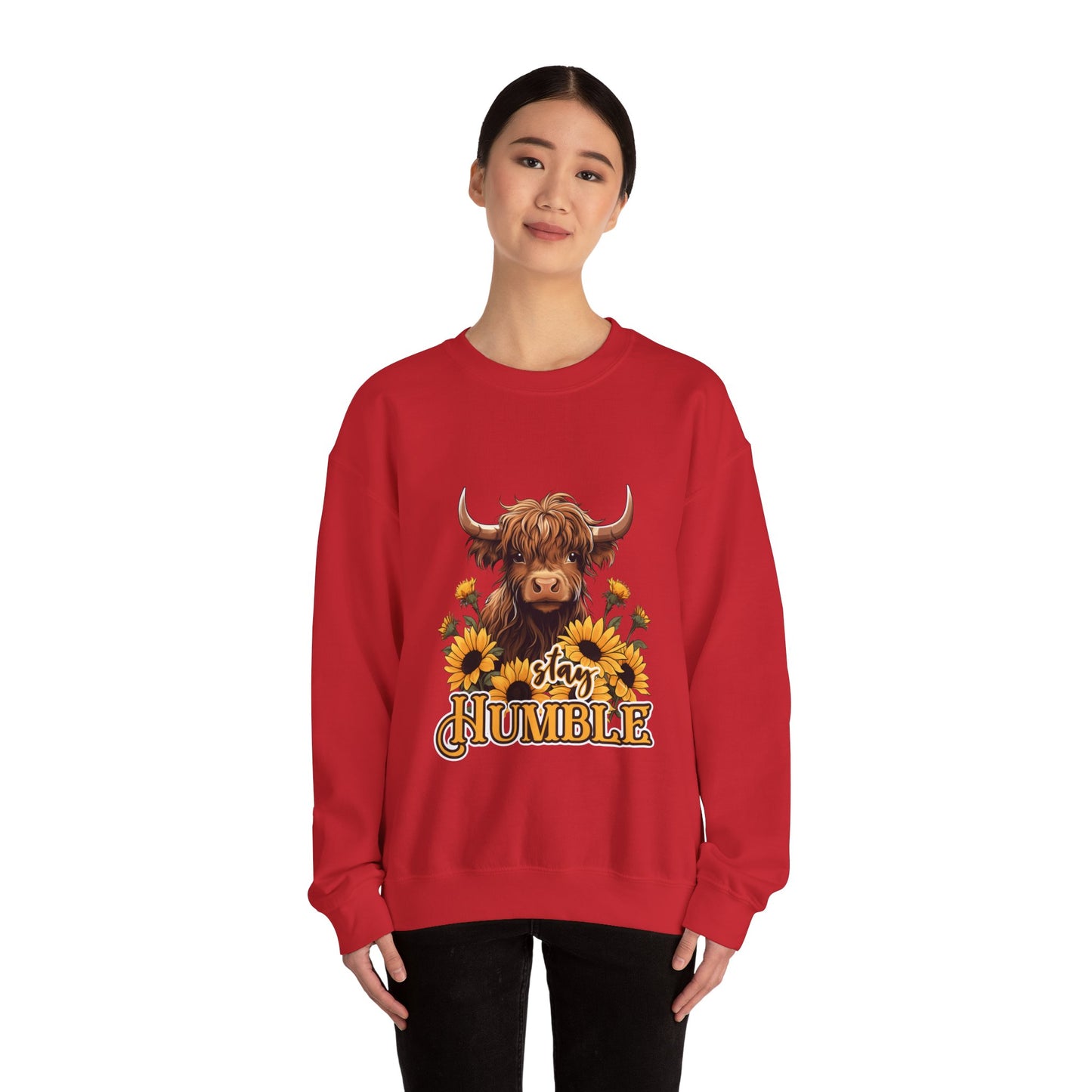 Stay Humble Cow Crewneck Sweatshirt
