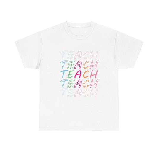 Teacher Appreciation Unisex Cotton Tee, Perfect for Gifts, Back to School, Graduation, Classroom Wear, Fun Educator Shirt