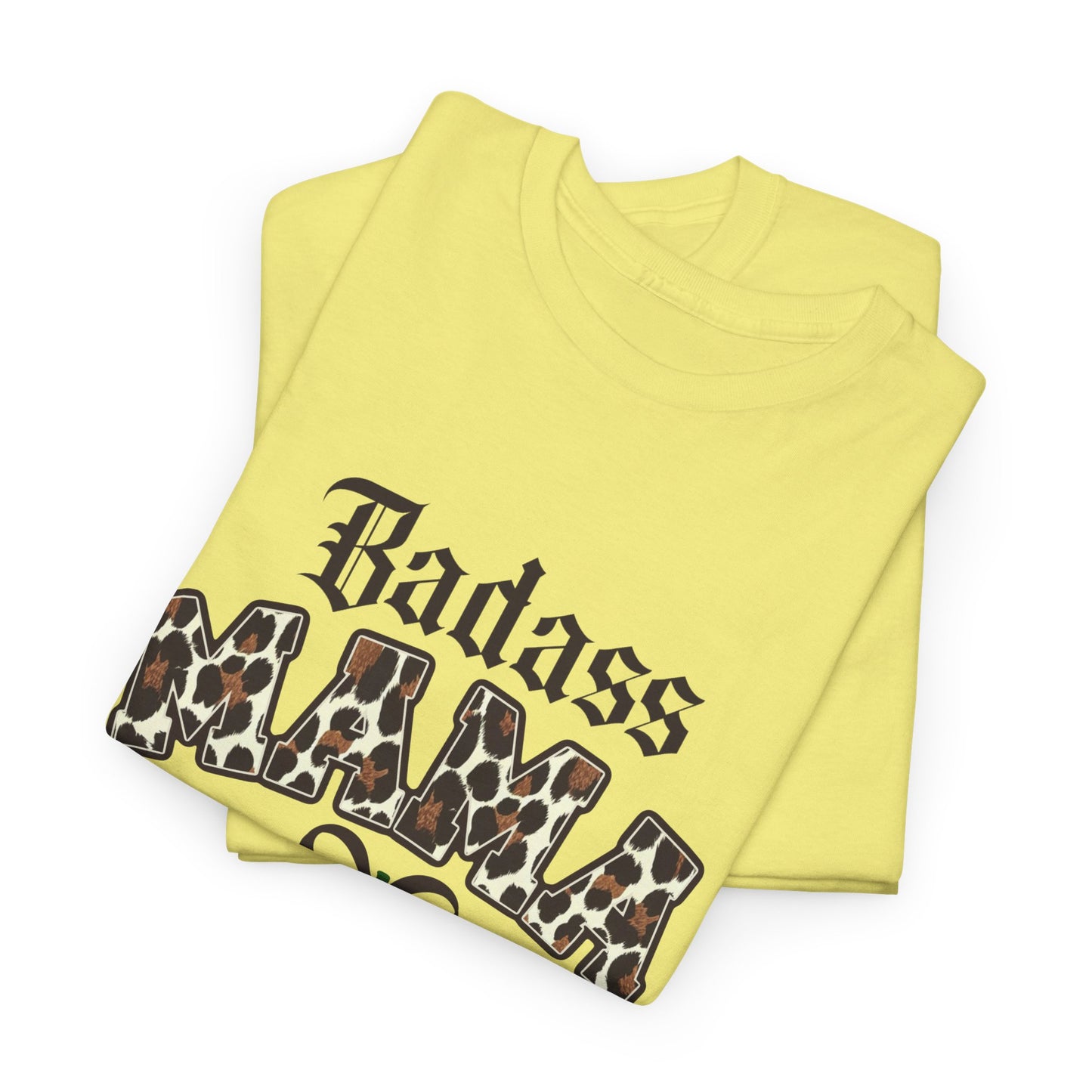 Badass Mama Cheetah Tee