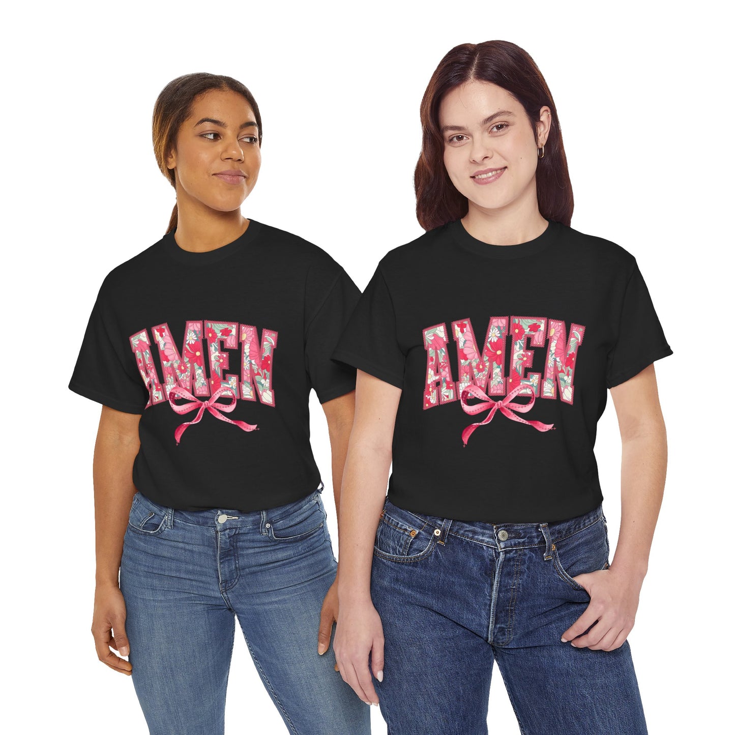 Floral Amen Tee