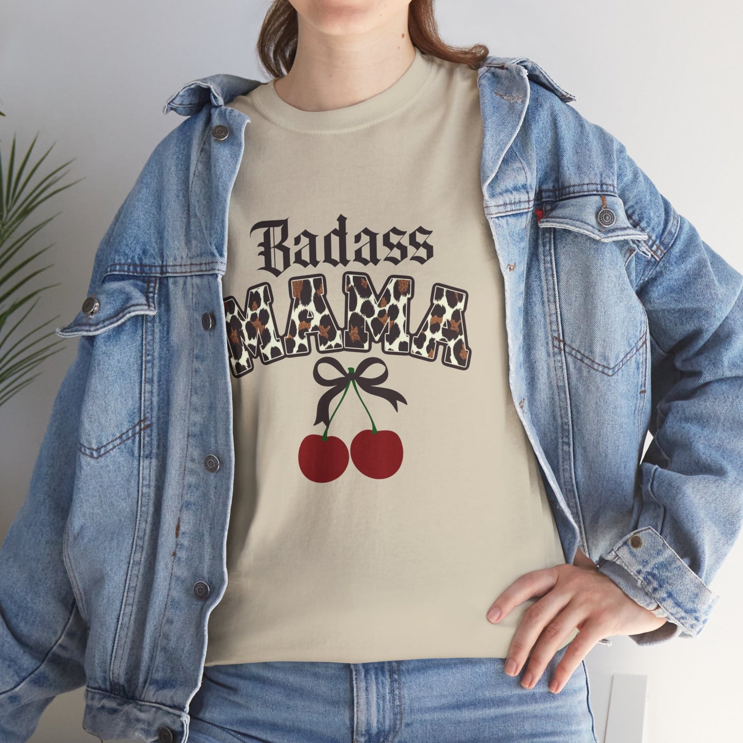 Badass Mama Cheetah Tee