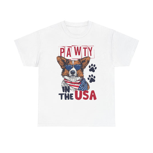 Patriotic Corgi Tee