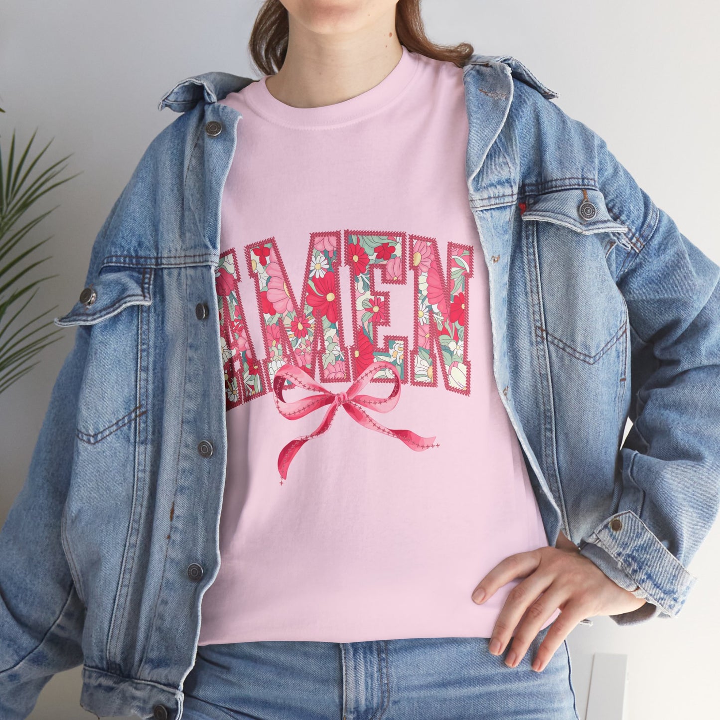 Floral Amen Tee
