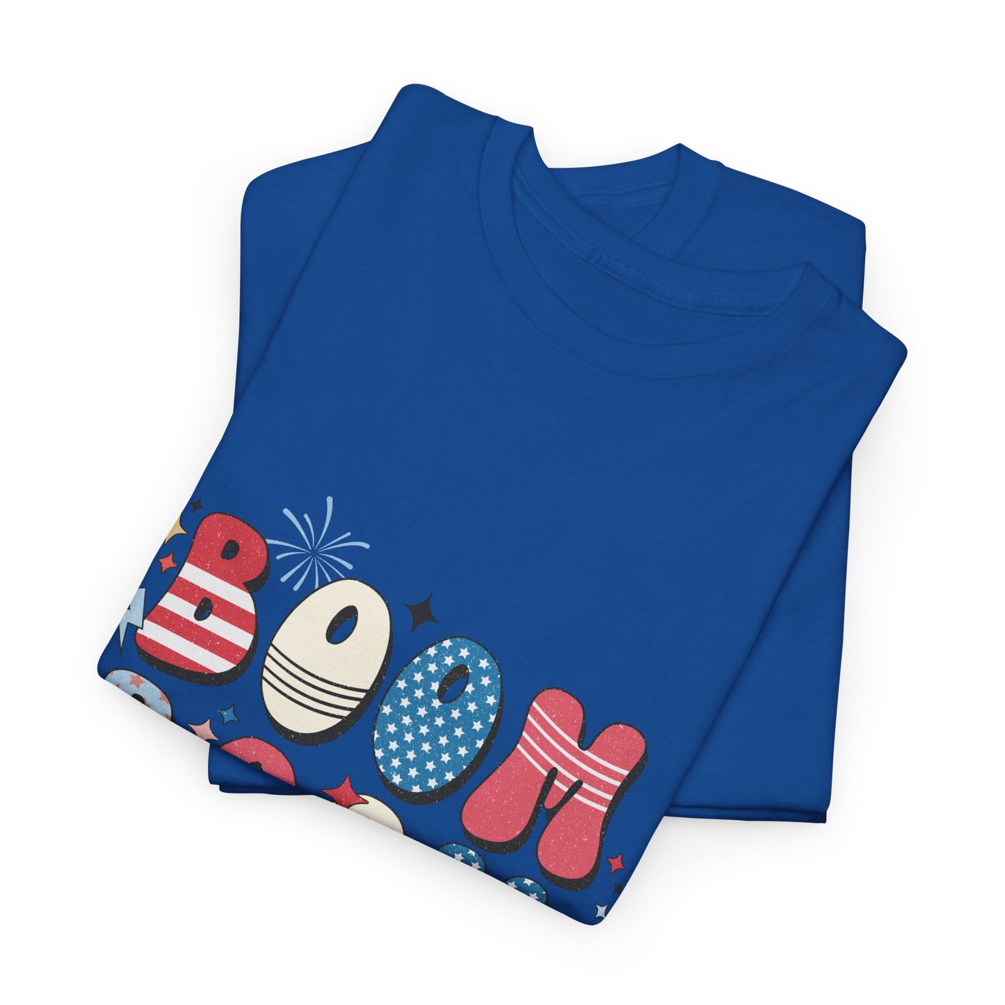 Celebrate Independence Day T-Shirt, Boom Boom Baby Tee, Fun Summer Shirt, Patriotic Apparel, Fourth of July Party Gift
