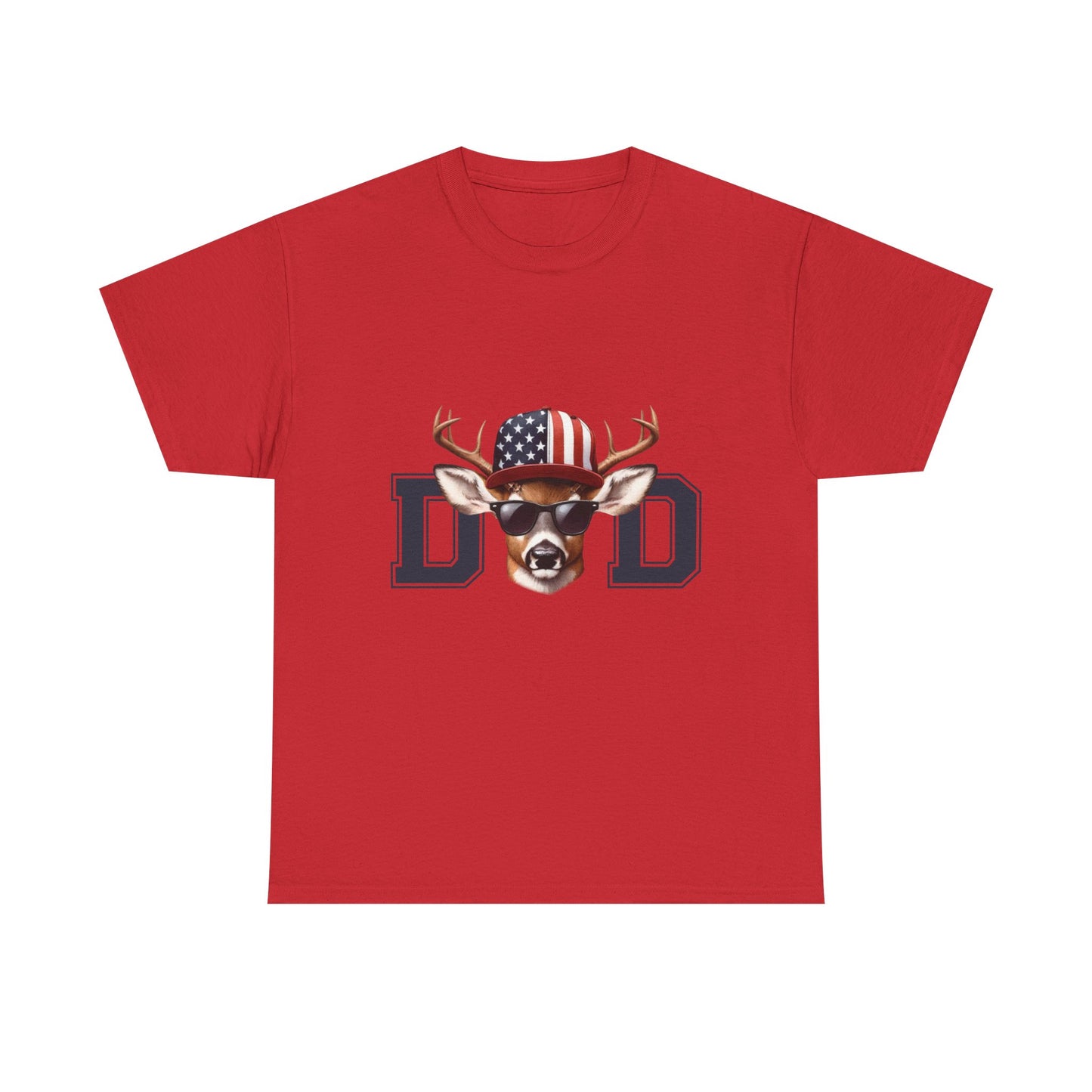Patriotic Dad Deer Tee