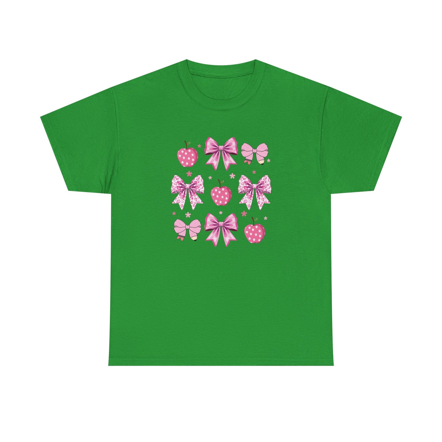 Cute Bow and Strawberry Graphic Tee, Fun Summer Outfit, Gift for Her, Casual Wear, Birthday Gift, Party Shirt