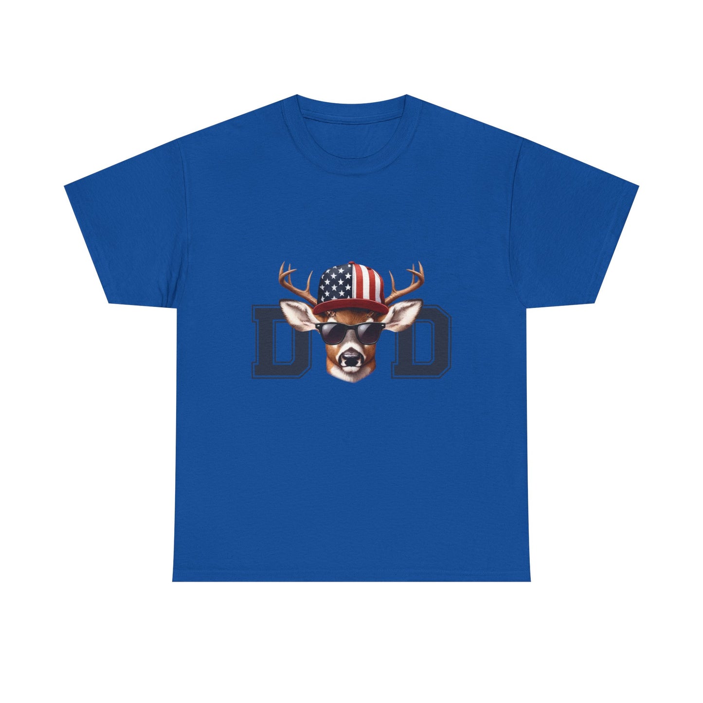 Patriotic Dad Deer Tee