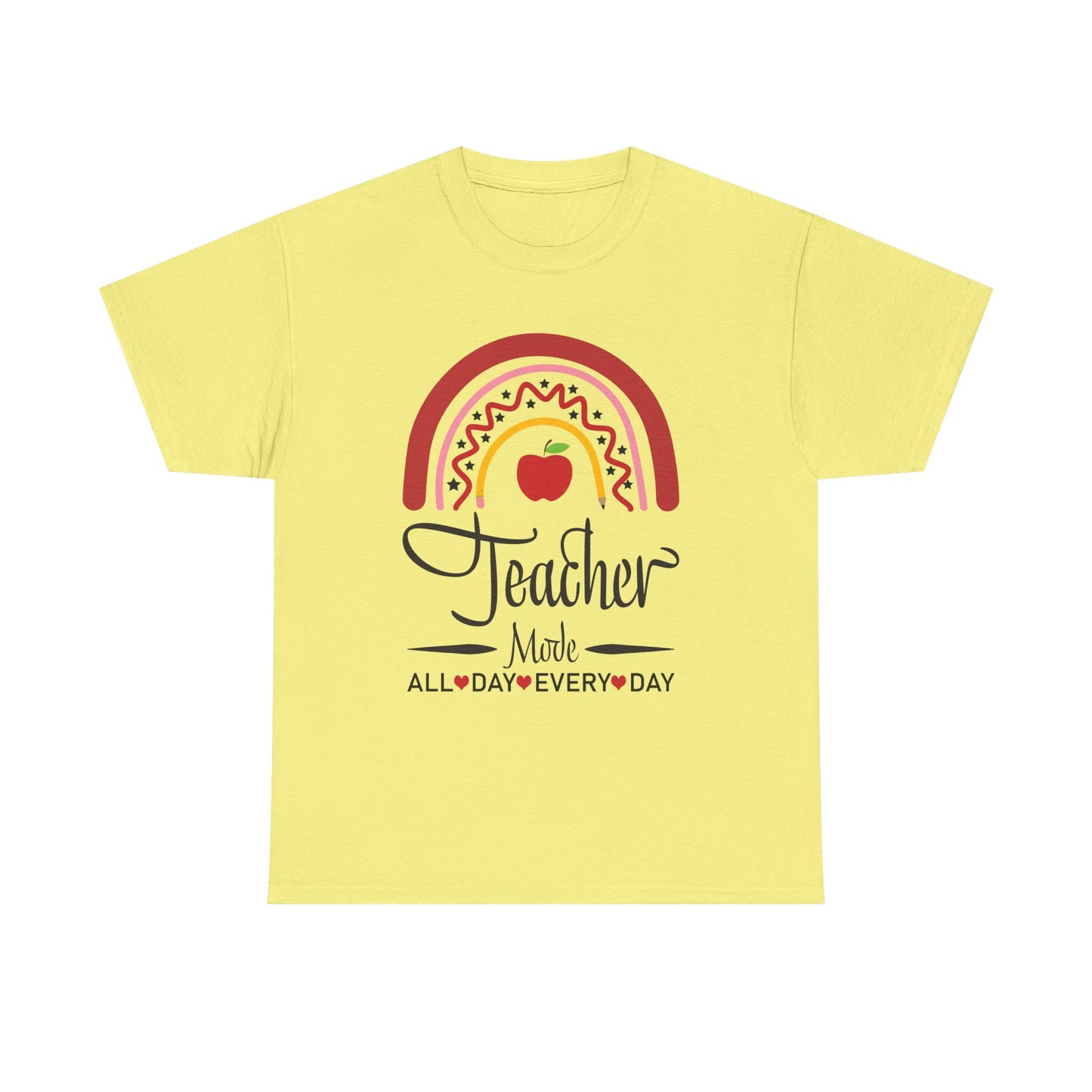 Teacher Mode Rainbow Tee
