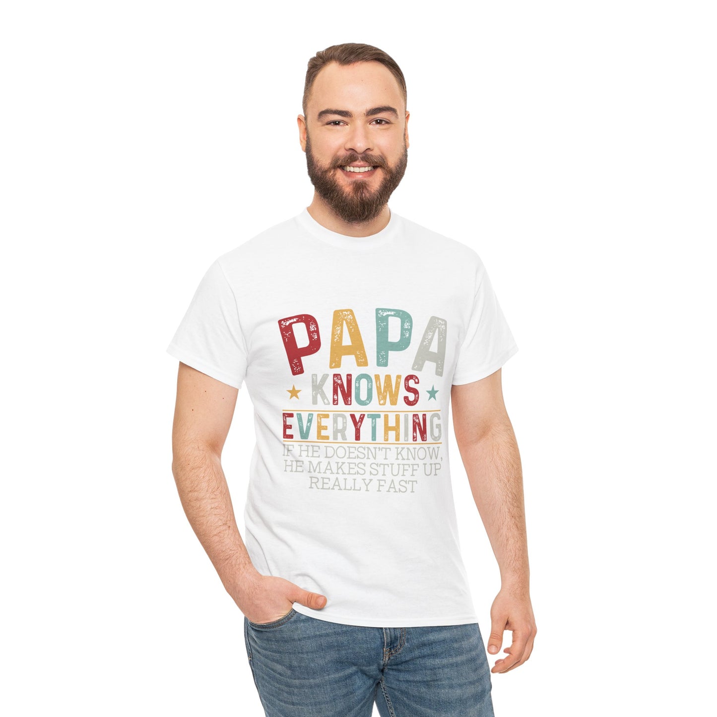 Papa Knows Everything Tee