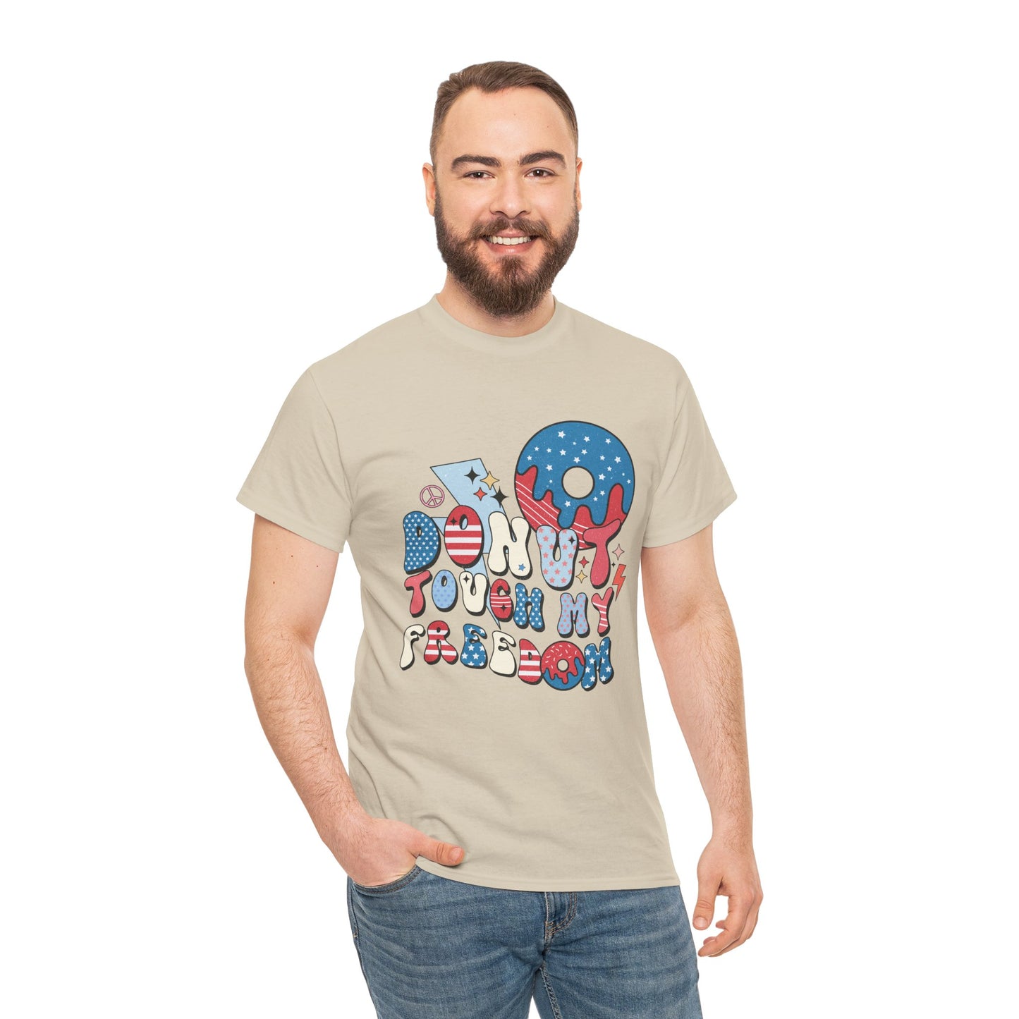 Patriotic Don't Touch My Freedom  T-shirt