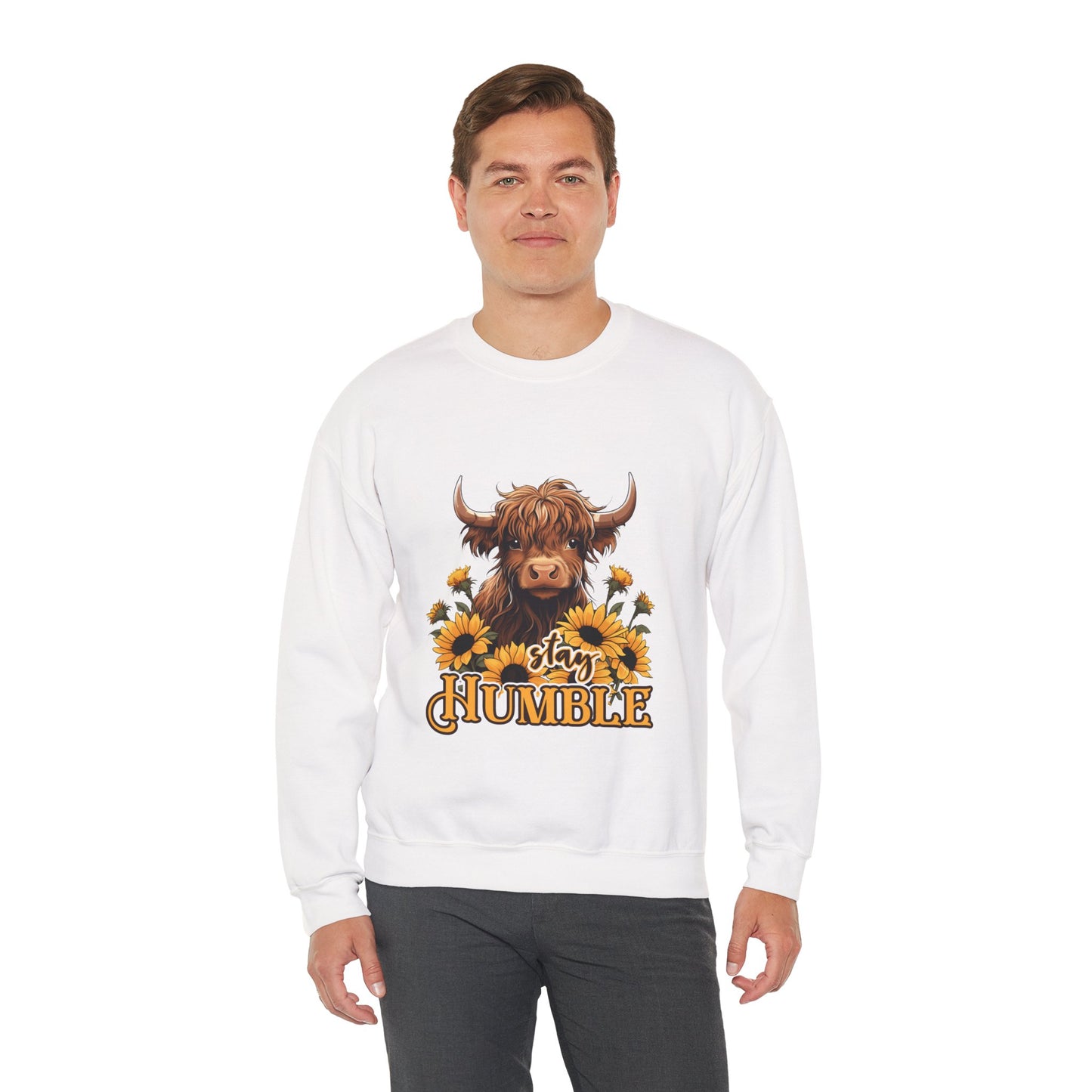 Stay Humble Cow Crewneck Sweatshirt