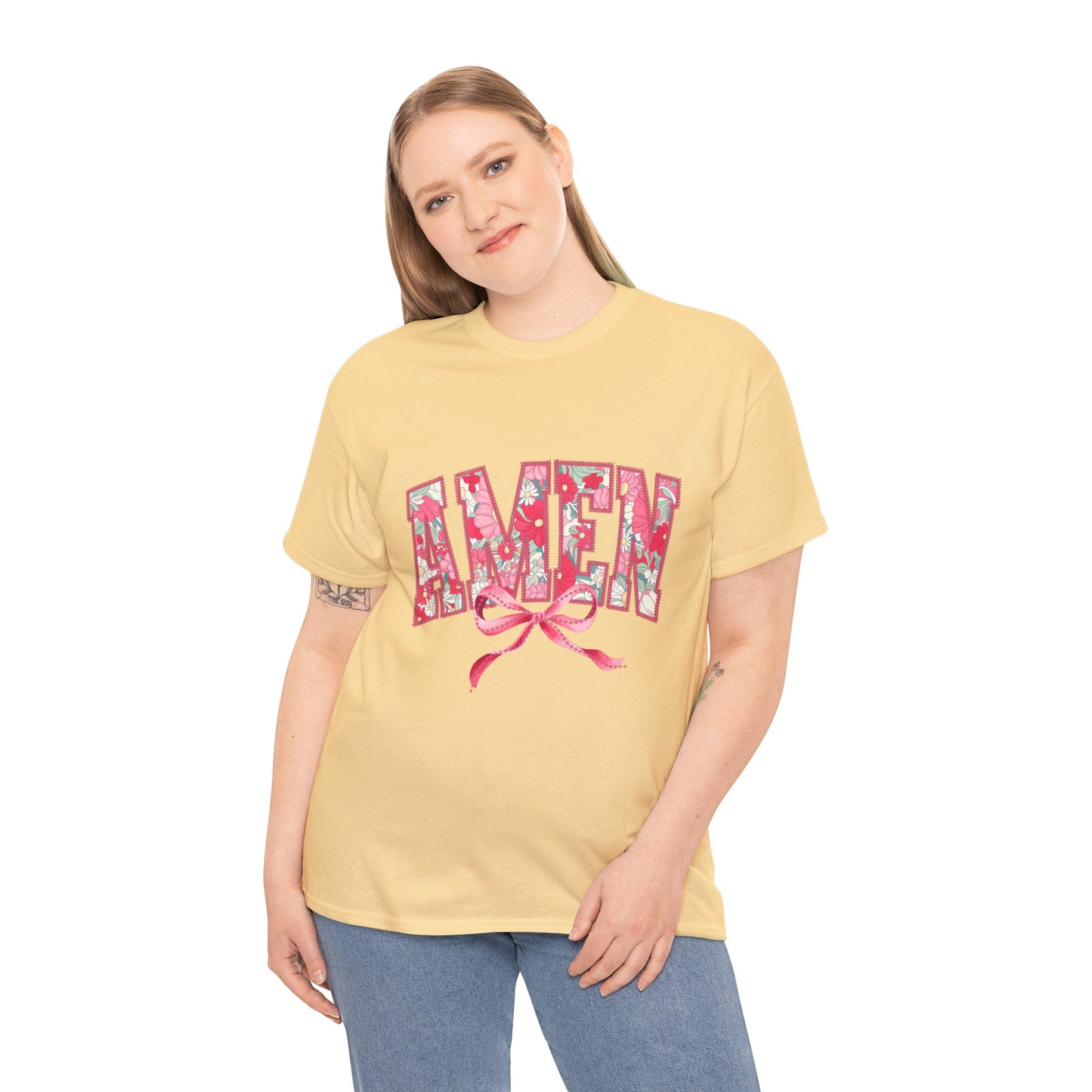 Floral Amen Tee