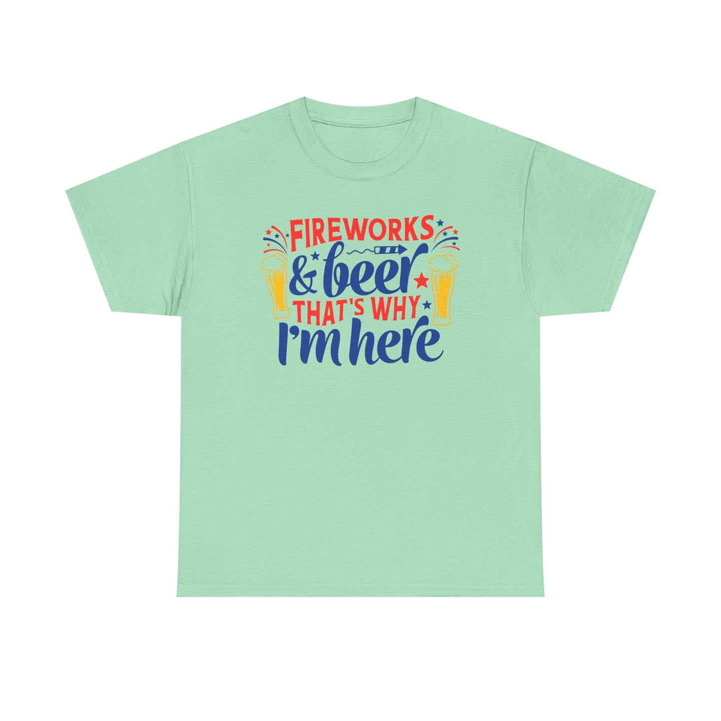 Fireworks & Beer  Tee