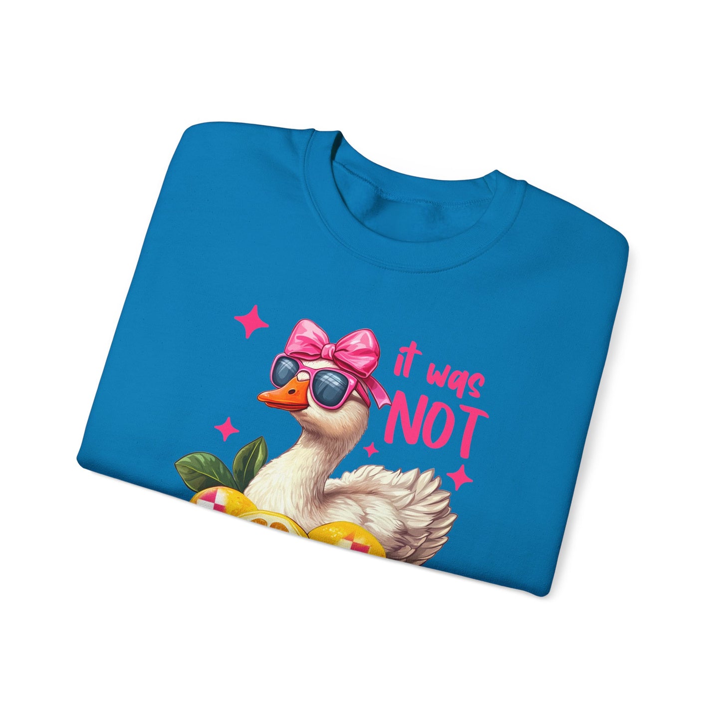 Sweatshirt - Squeezy Lemon Duck