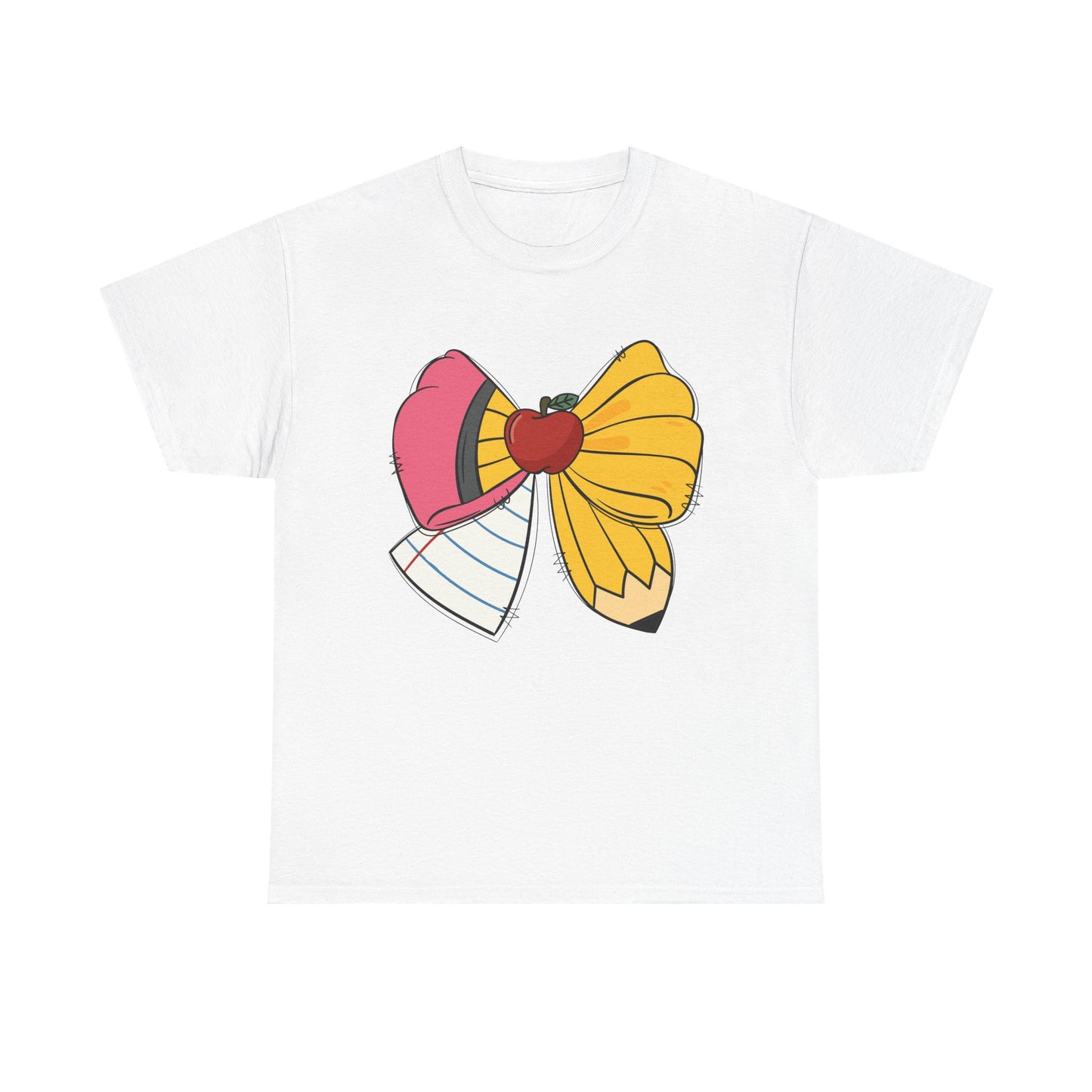 Teacher/School Bow Tee