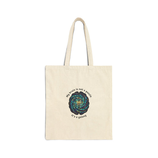 It's a Galaxy Tote | Neurodiversity Pride, Autism Acceptance Canvas Tote