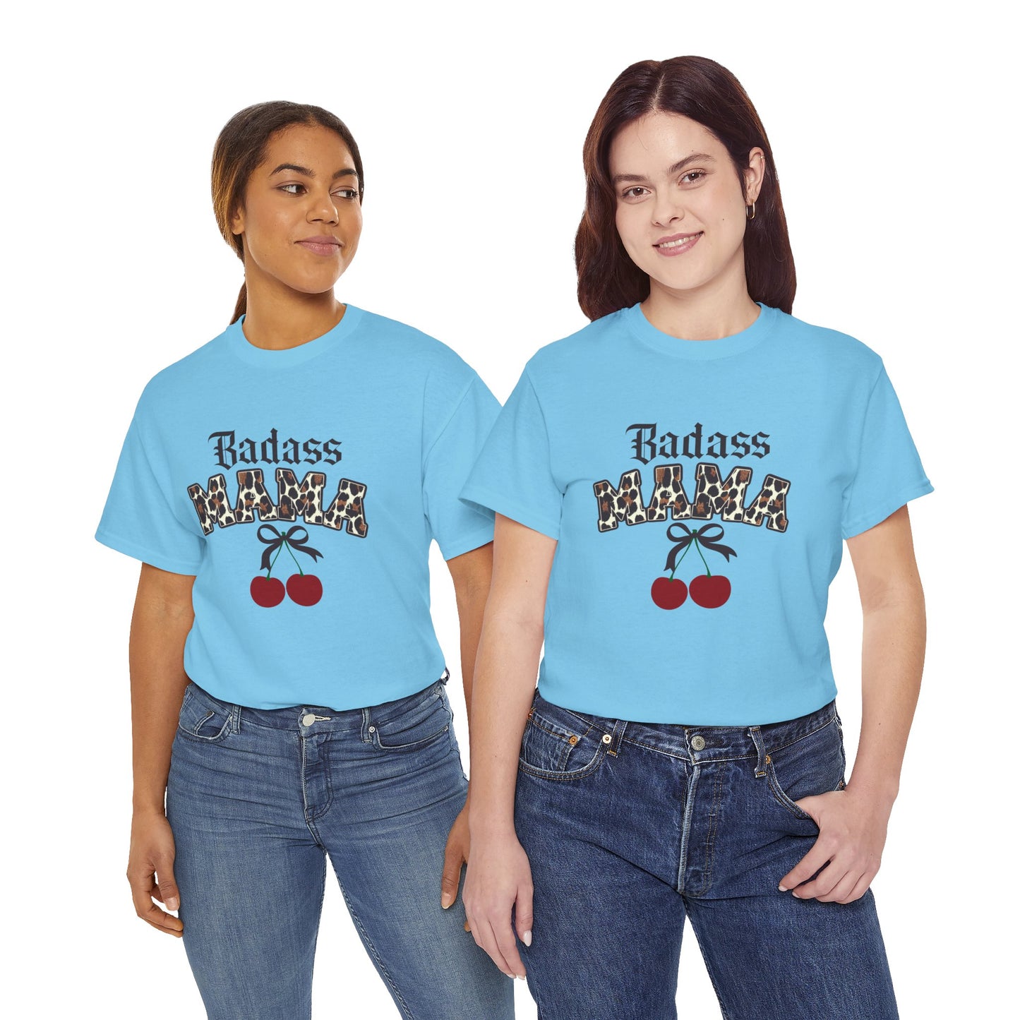 Badass Mama Cheetah Tee