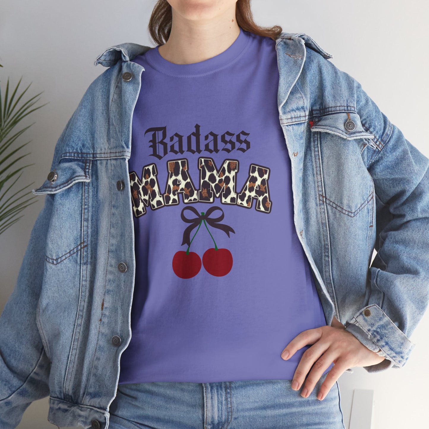 Badass Mama Cheetah Tee