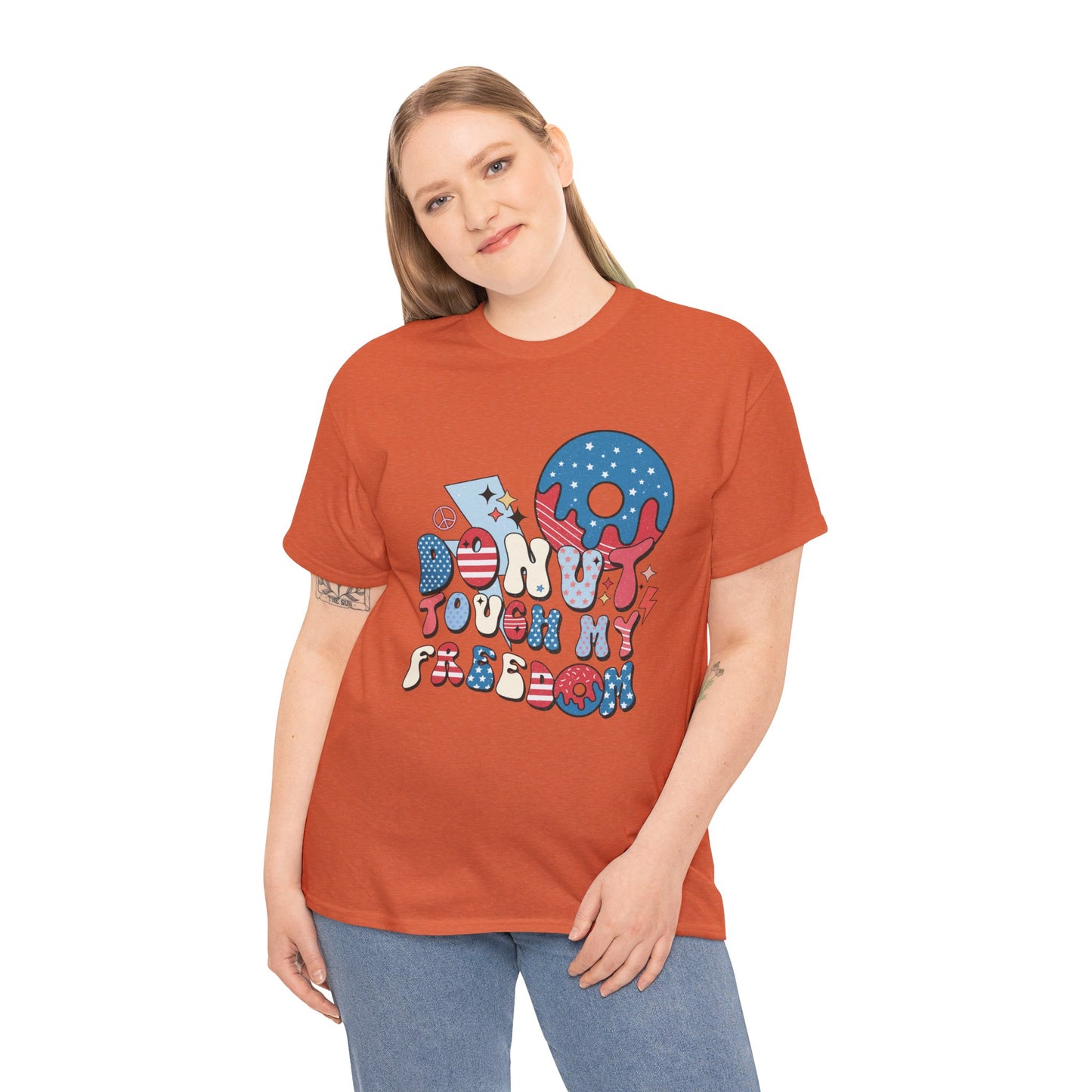 Patriotic Don't Touch My Freedom  T-shirt
