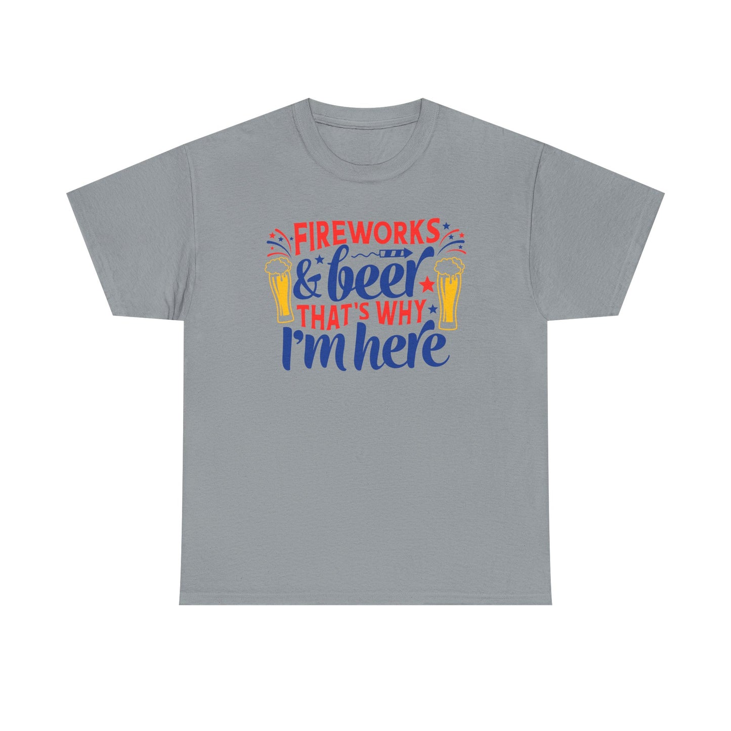 Fireworks & Beer  Tee