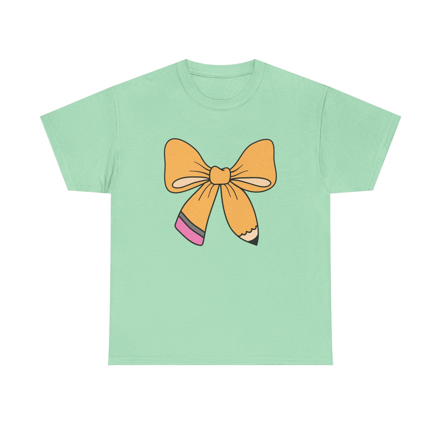 Personalized Pencil Bow Tee
