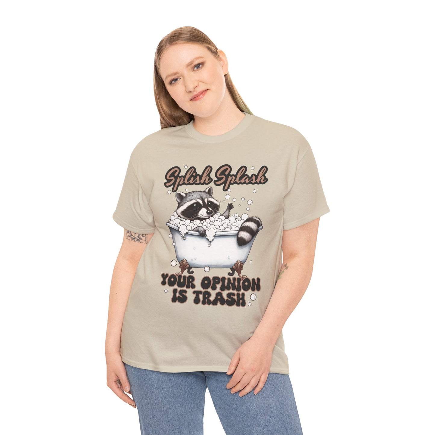 Splish Splash Raccon Tee