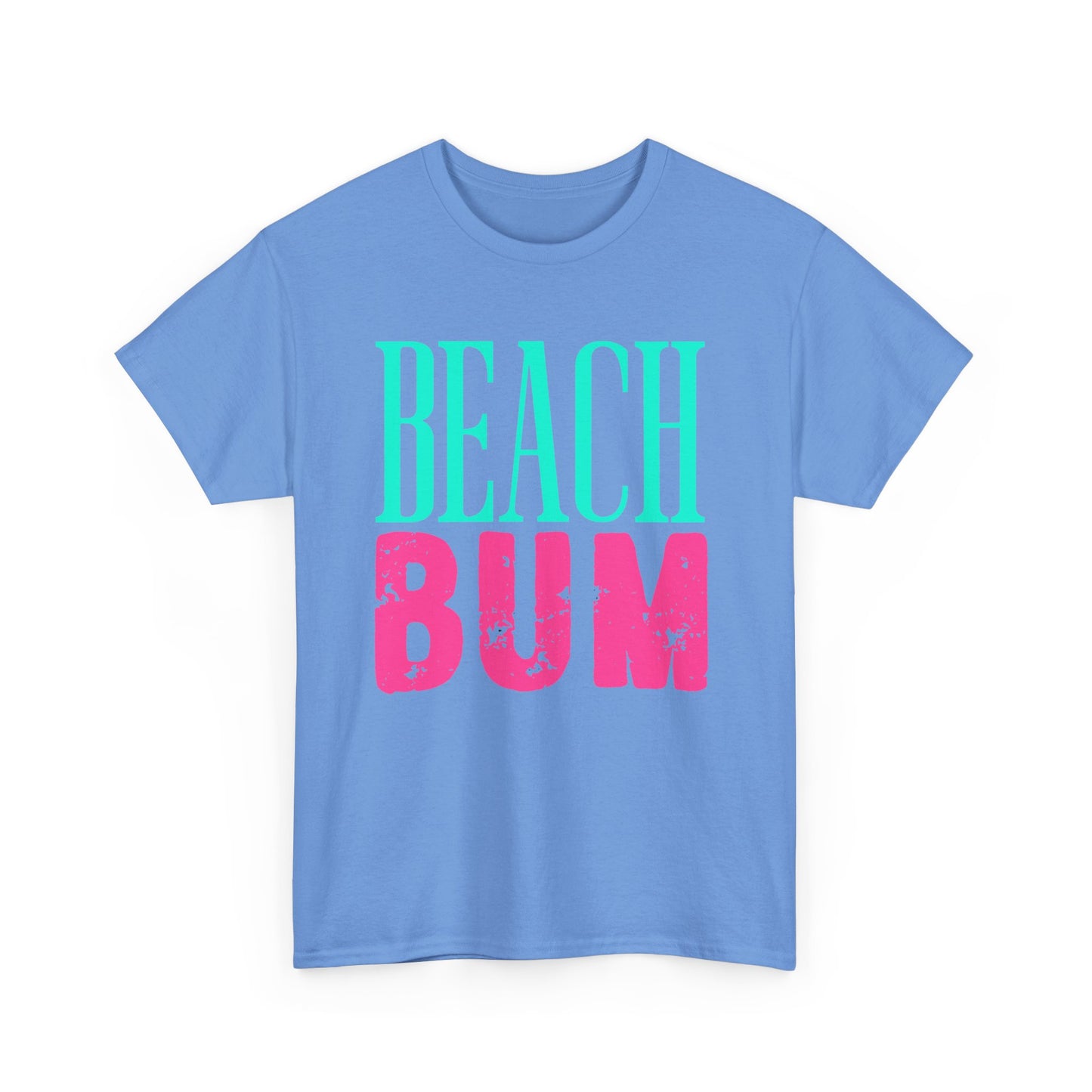 Beach Bum Unisex Heavy Cotton Tee | Perfect for Summer, Beach Days, Vacation, Casual Wear, Gifts
