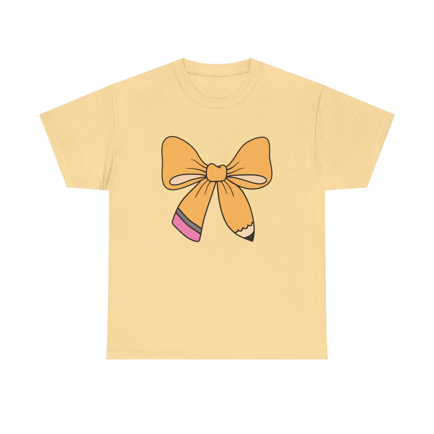 Personalized Pencil Bow Tee