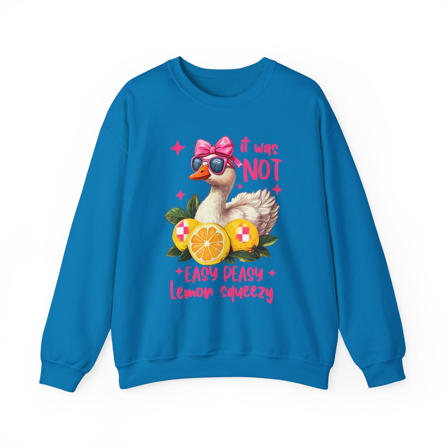 Sweatshirt - Squeezy Lemon Duck