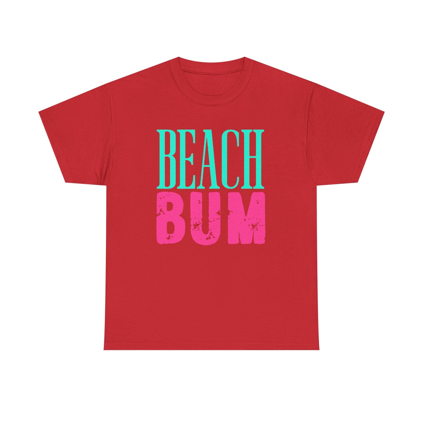 Beach Bum Unisex Heavy Cotton Tee | Perfect for Summer, Beach Days, Vacation, Casual Wear, Gifts