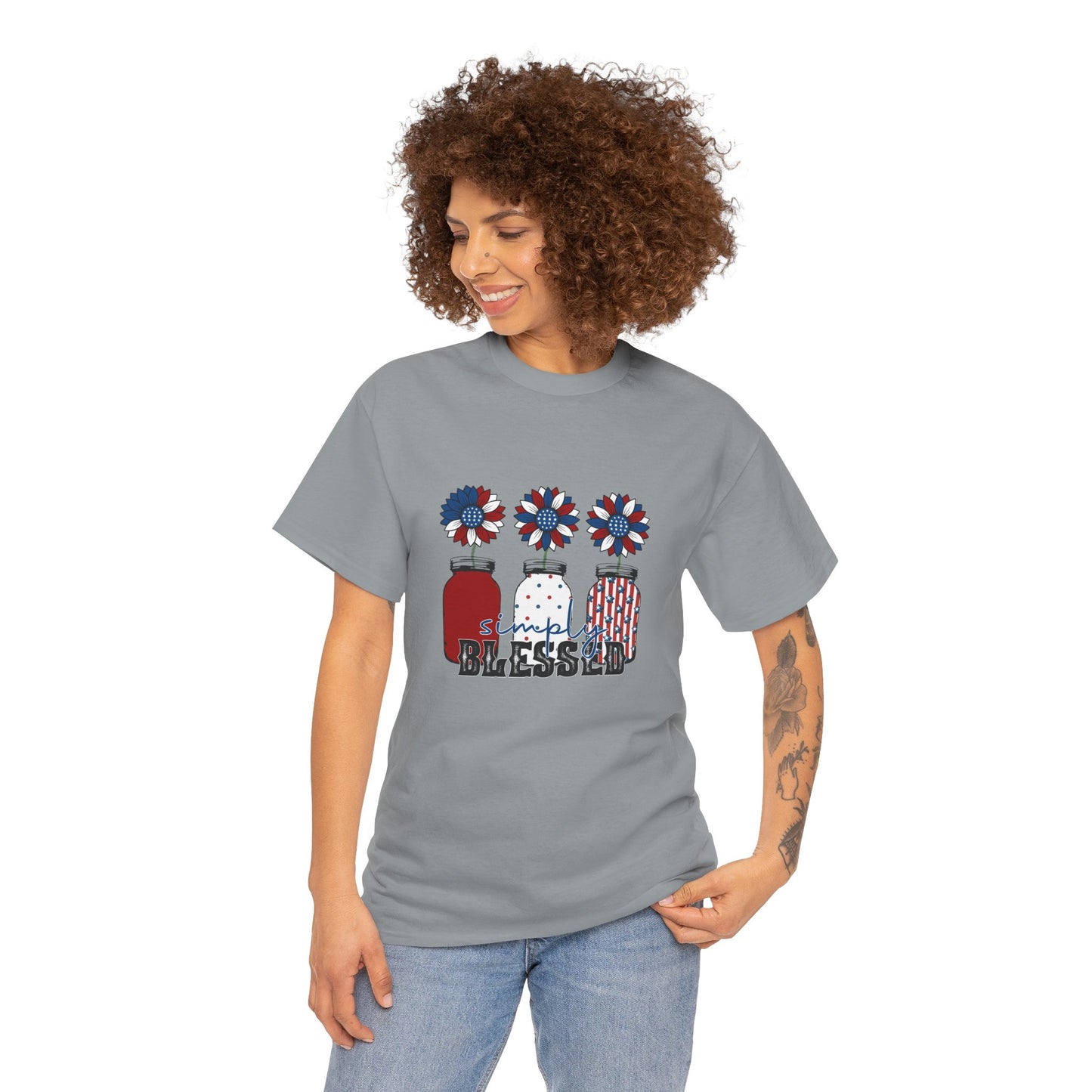 Patriotic Blessed Tee