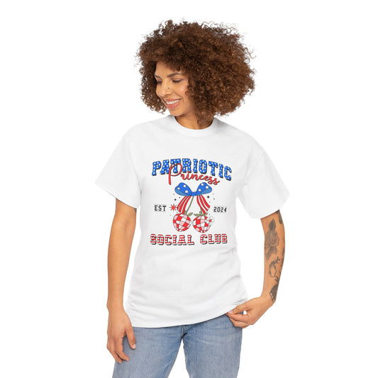 Patriotic Princess Social Club Tee