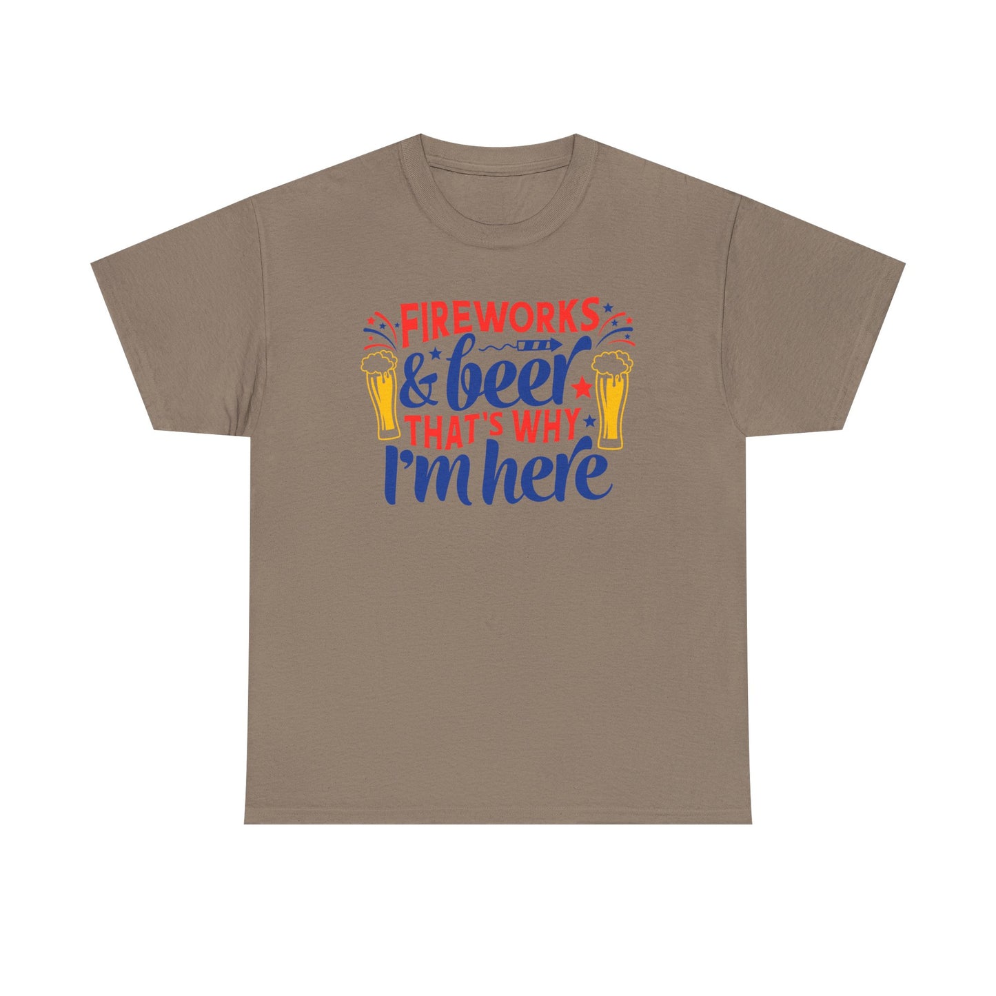 Fireworks & Beer  Tee