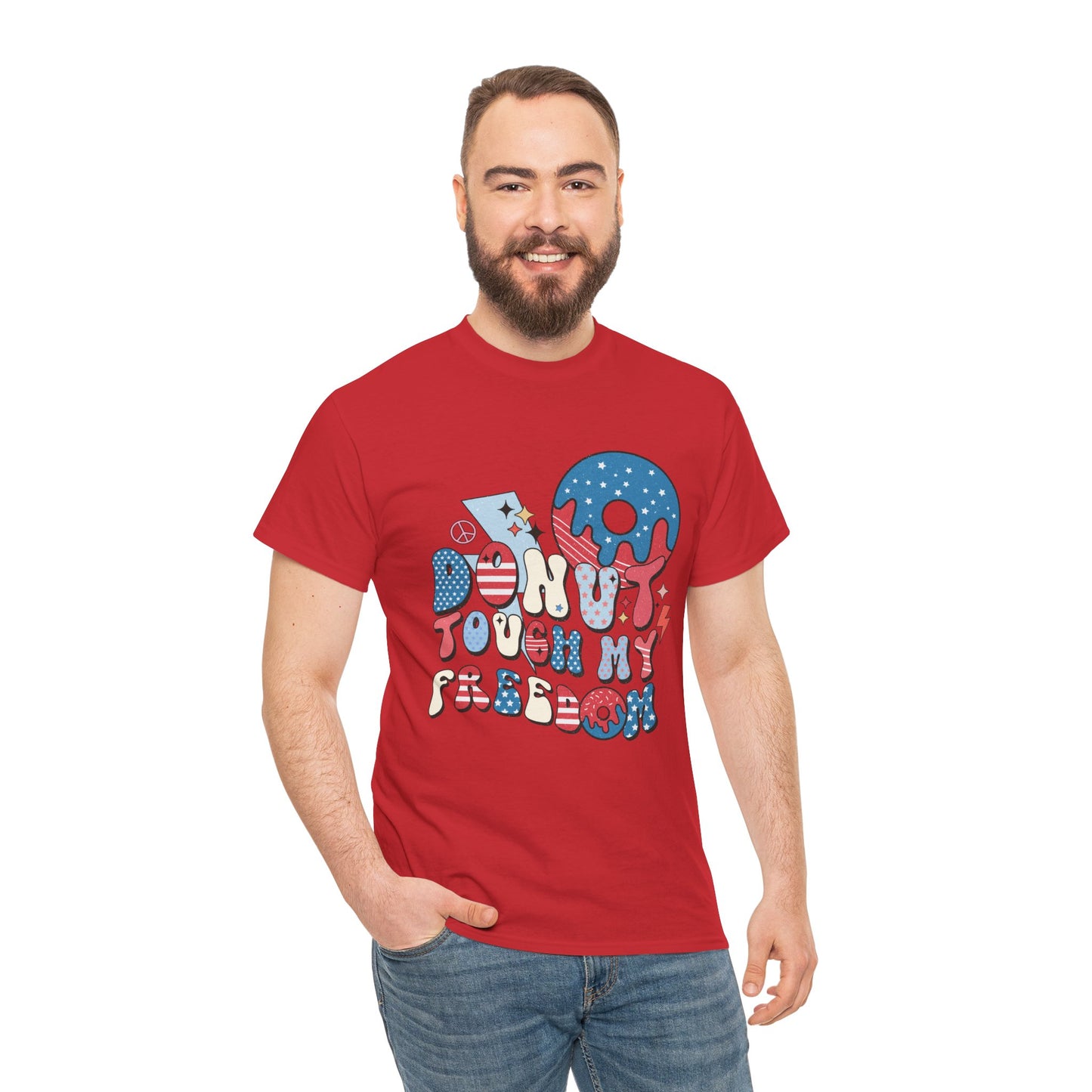 Patriotic Don't Touch My Freedom  T-shirt