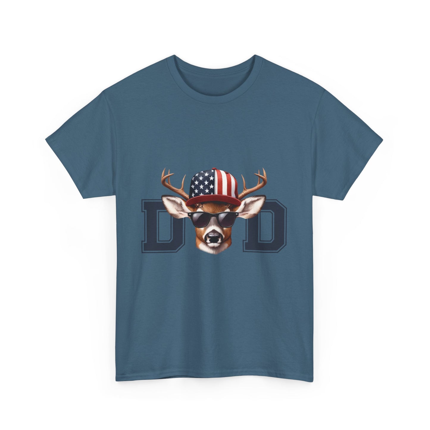 Patriotic Dad Deer Tee