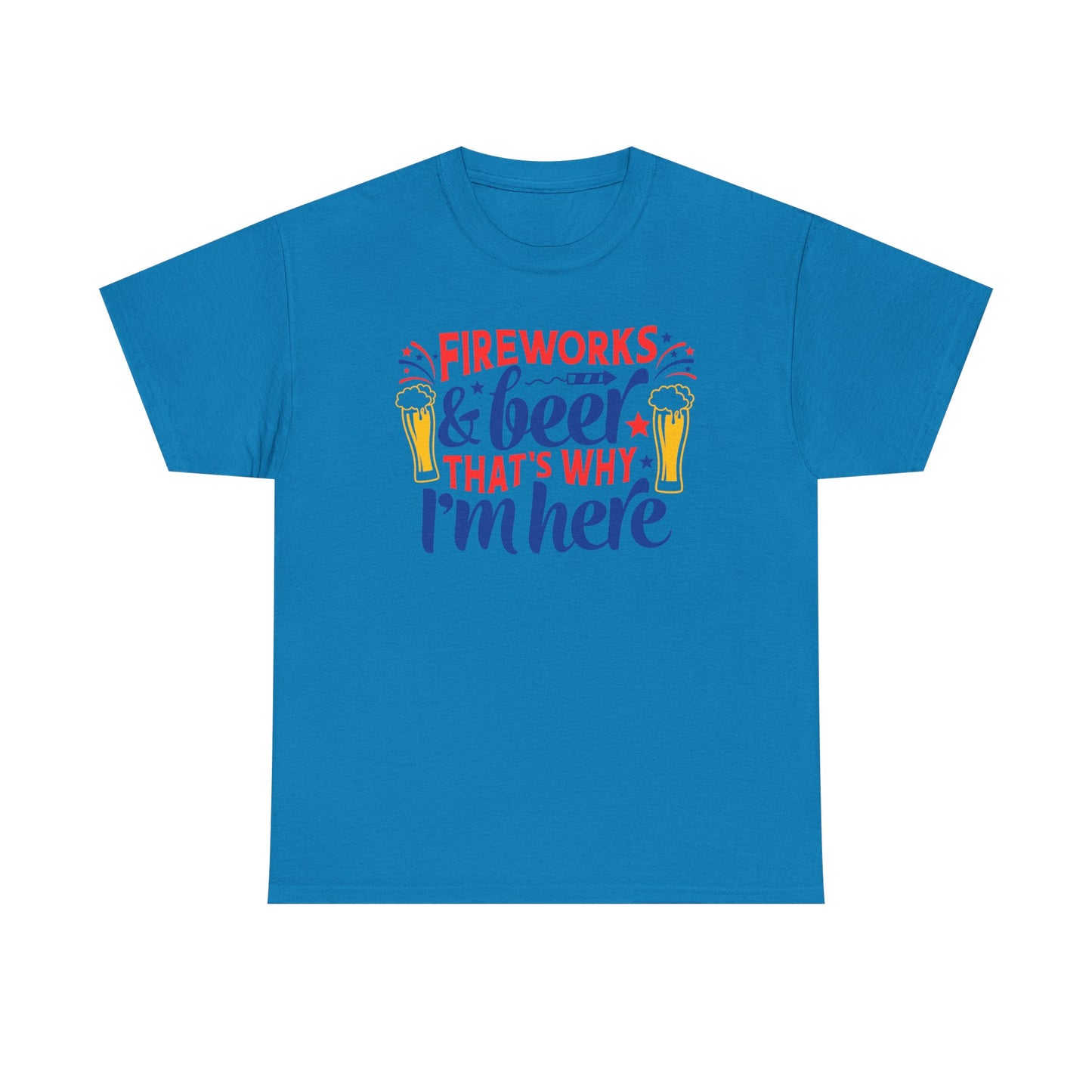 Fireworks & Beer  Tee