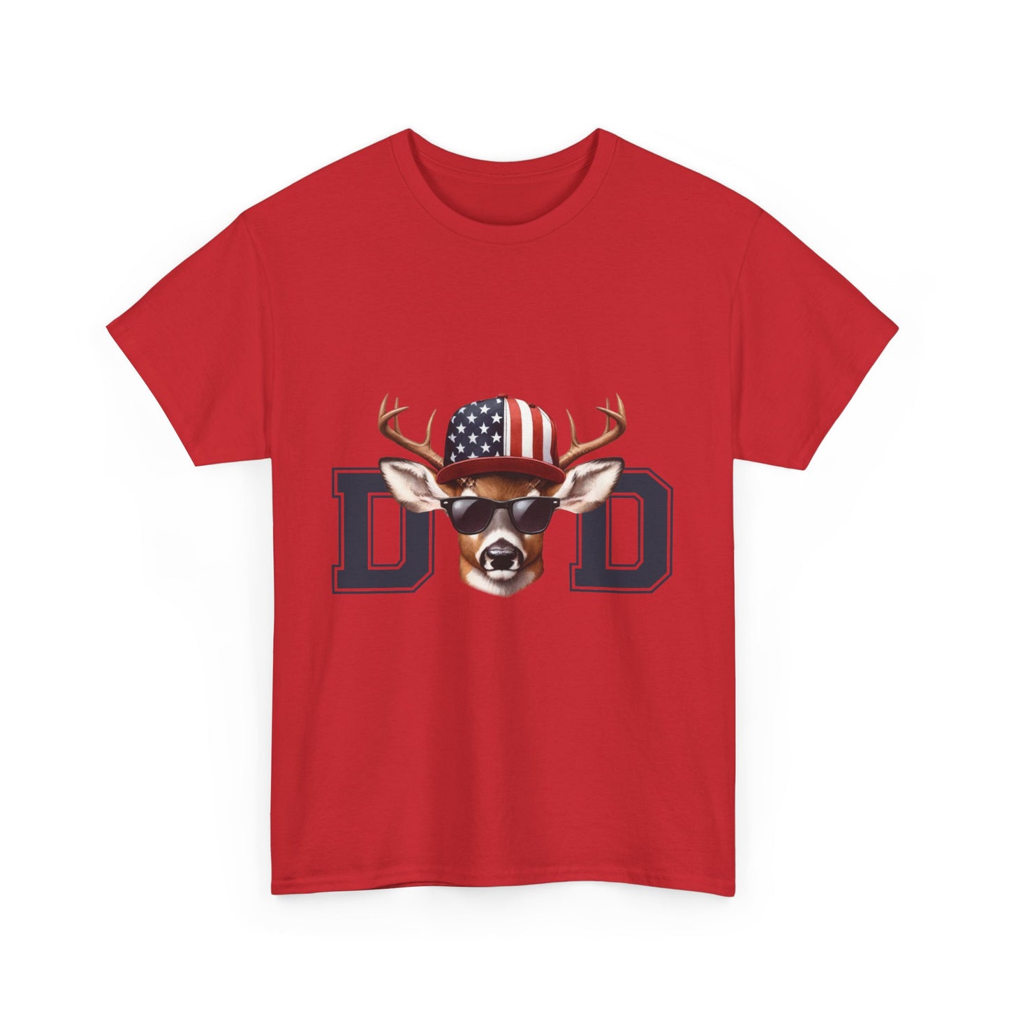 Patriotic Dad Deer Tee