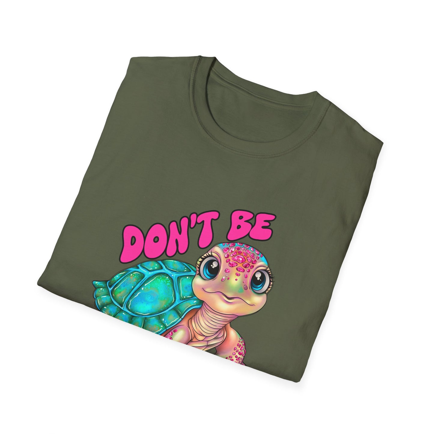 Don't Be Salty Turtle T-Shirt — Cute Sea Turtle Graphic Tee