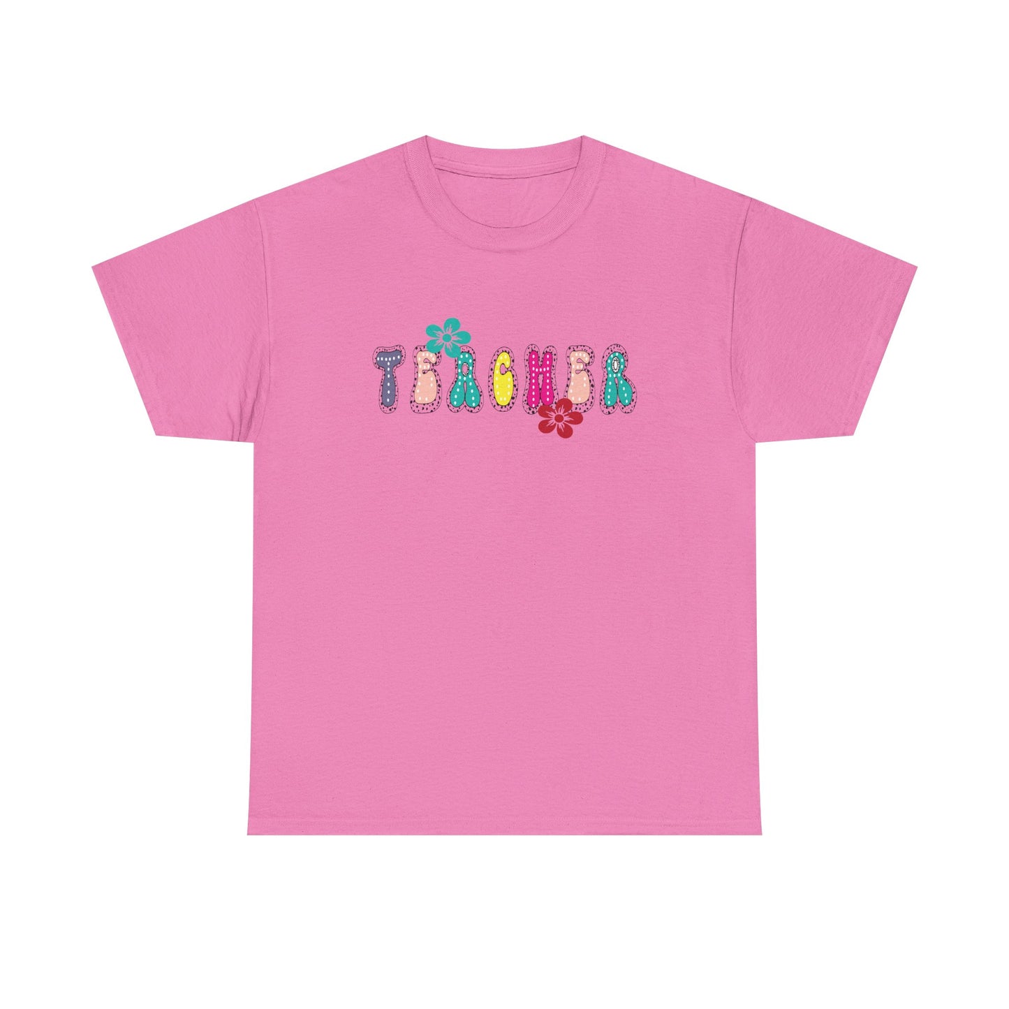 Colorful Teacher Appreciation Unisex Heavy Cotton Tee, Gifts for Teachers, Back to School, Classroom Fun, Educational Apparel, Floral [...]