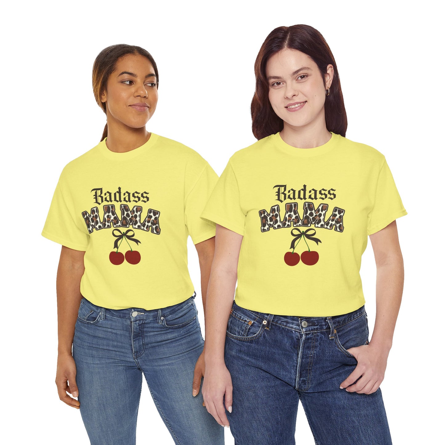 Badass Mama Cheetah Tee
